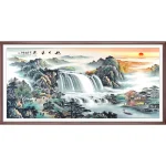 Cross-Stitch — Rising Sun